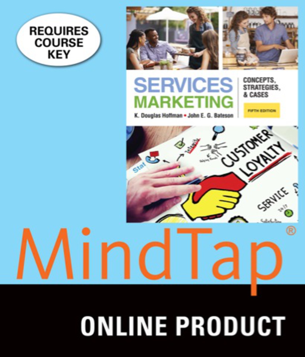 MindTap Marketing for Hoffman/Bateson's Services Marketing: Concepts, Strategies, & Cases, 5th Edition, [Instant Access], 1 term (6 months) 5th Edition â€“ PDF/EPUB Version Downloadable